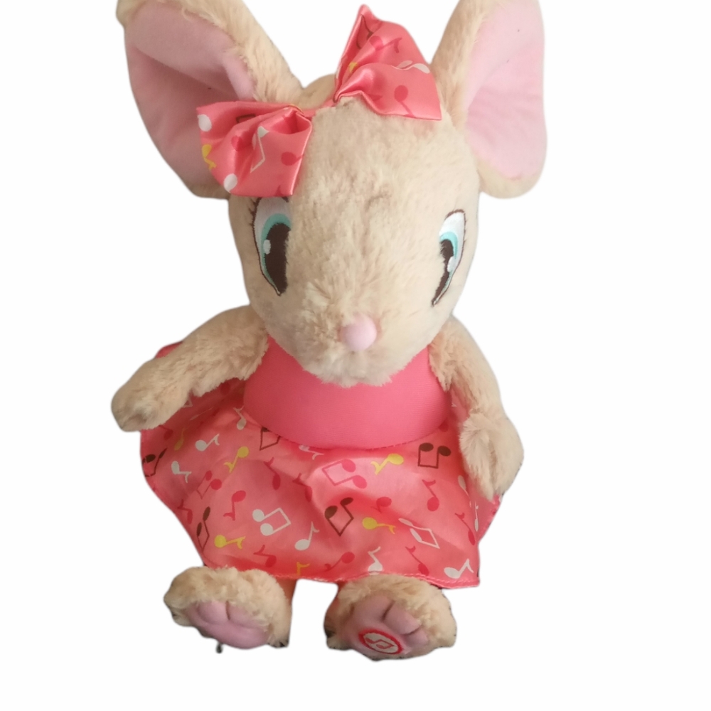 Vintage Hallmark Request a Song Mimi Singing Plush Mouse 7 Stories Toy 2014
